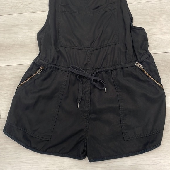 Aritzia Wilfred Free Beatriz Black Romper - Picture 4 of 11